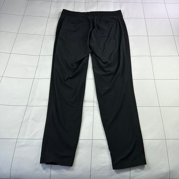 Athleta Pants Women 4 Black Brooklyn Ankle Pull On Travel Casual Stretch Minimal - Picture 3 of 12